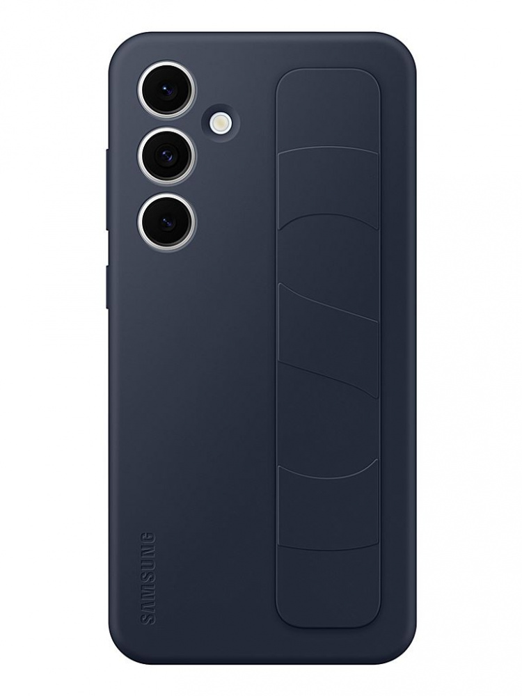 Samsung Mobilskal Galaxy S24 FE Standing Grip Case - Blue Black Samsung