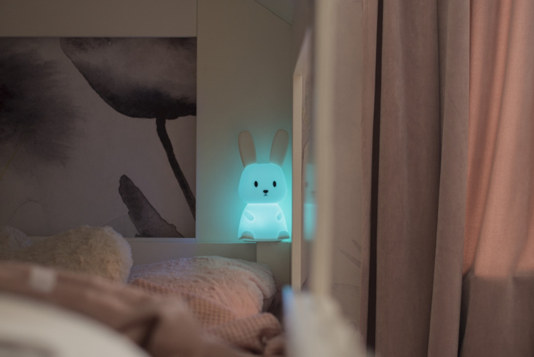 Star Trading Bordslampa 357-66 Dekorationslampa Bunny Star Trading