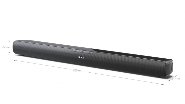 Sharp Soundbar HT-SB100 2.0 W. HDMI/BT SHARP
