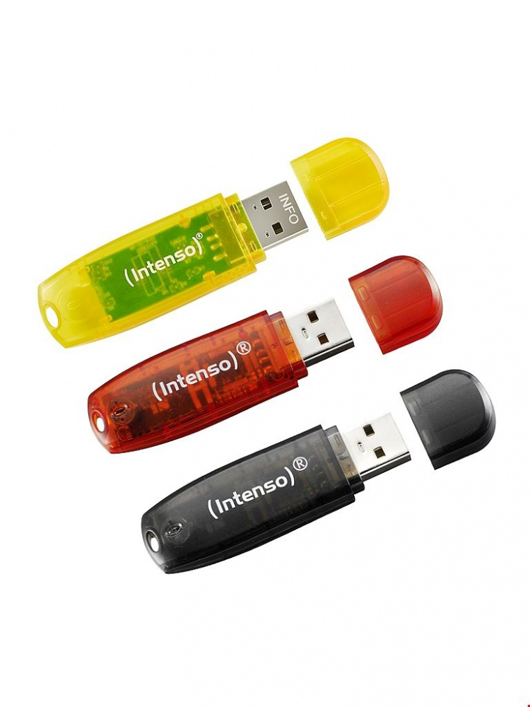 Intenso Rainbow Line 32GB Triple pack Intenso