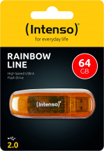 Intenso Rainbow Line 64GB Orange Intenso