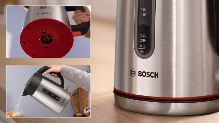 Bosch Vattenkokare MyMoment TWK5M440 Rostfritt Bosch