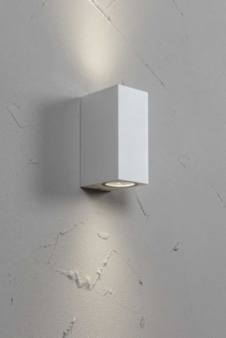 Airam Vägglampa Sund Duo LED IP44 Vit Airam