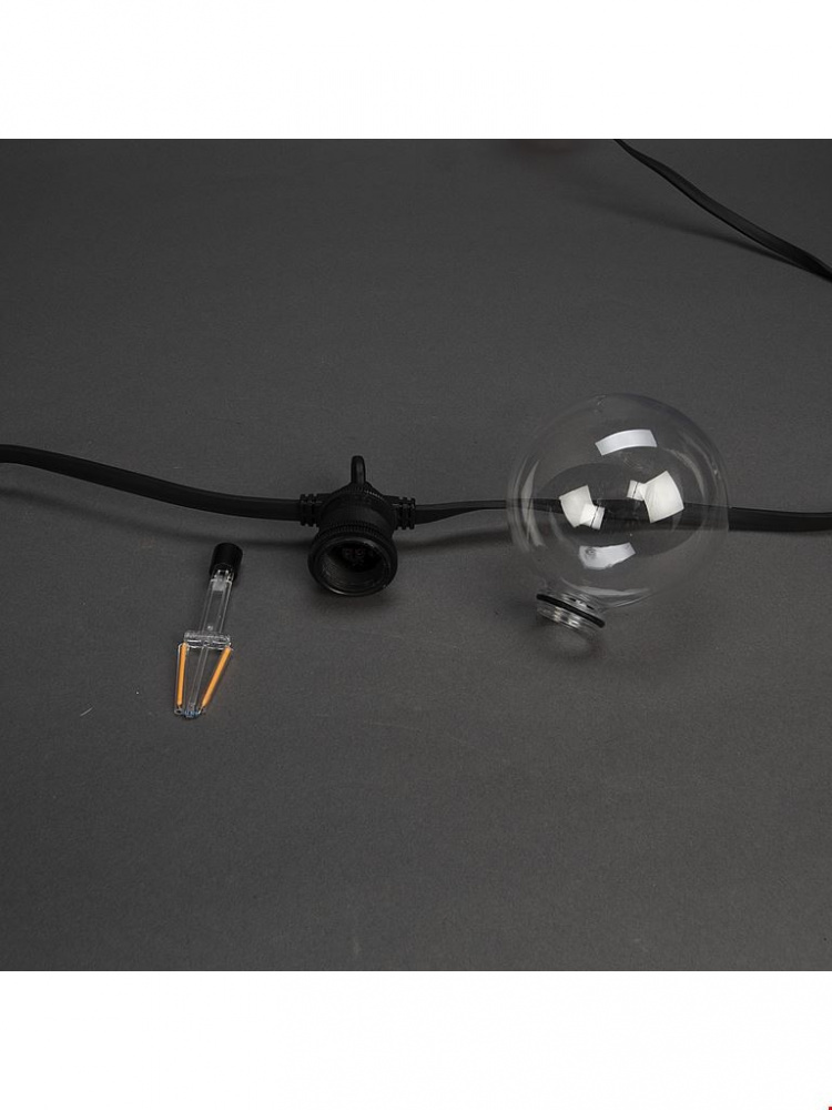 Konstsmide Slinga E27 10 LED utbytbar 4148-800