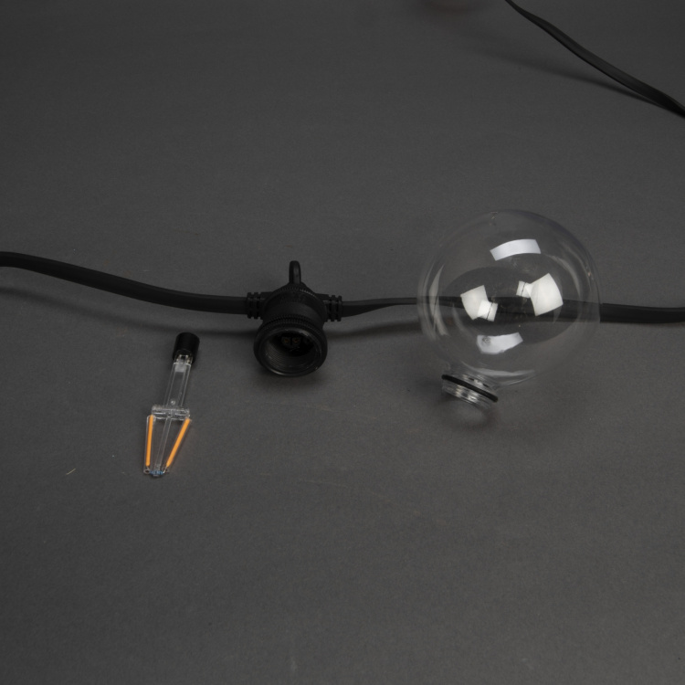 Konstsmide Slinga E27 10 LED utbytbar 4148-800