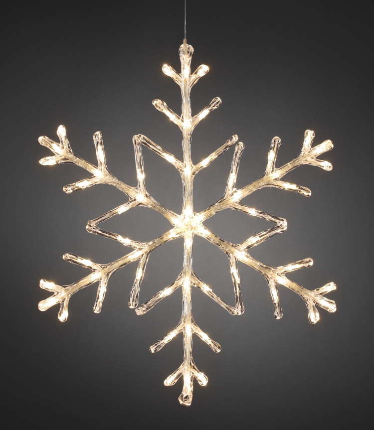 Konstsmide Snöflinga