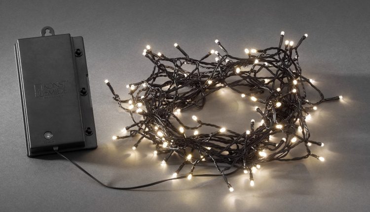 Konstsmide Ljusslinga 120 varmvita LED