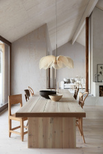 Markslöjd Taklampa STYRKA 1L 75cm Beige/Antik Markslöjd