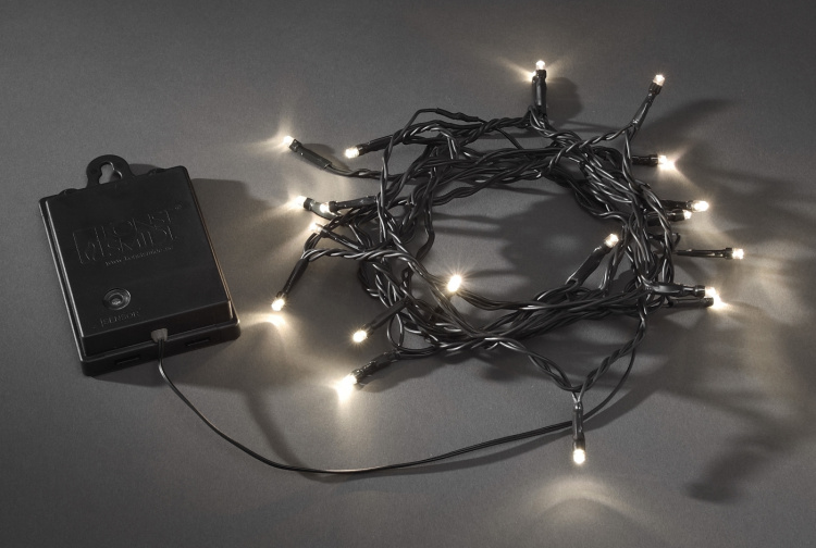 Konstsmide Ljusslinga 20 varmvita LED